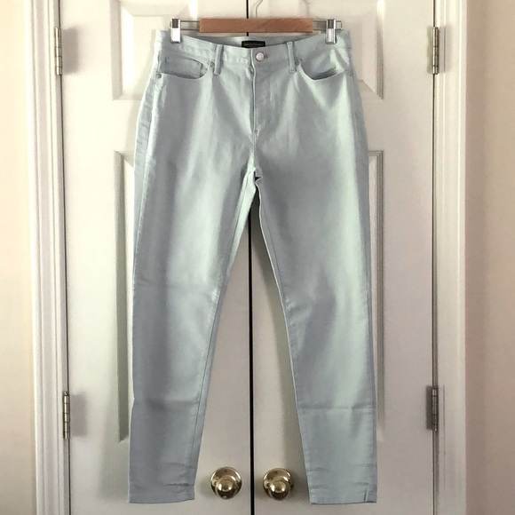 Banana Republic Skinny Jeans Light Blue Full Length Denim Size 29 NWOT - Picture 1 of 16